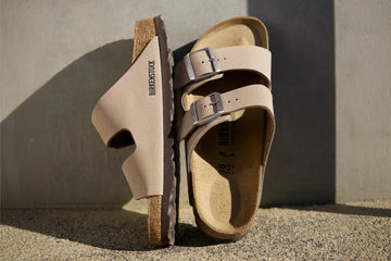 Sandales Arizona beige à deux brides