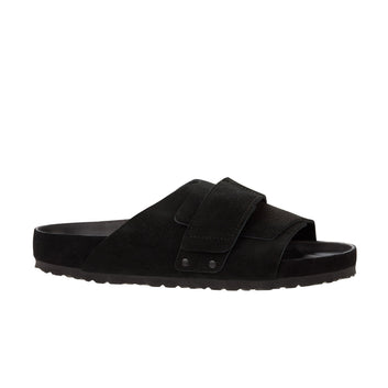Kyoto Exquisite Black Suede Leather